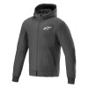 bunda RADIUM TECH HOODIE  ALPINESTARS černá/bílá 2025 (Veľkosť 2XL)