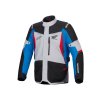 bunda ST-1 WATERPROOF HONDA kolekce  ALPINESTARS šedá/modrá/černá/červená 2025 (Veľkosť M)