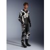 jednodílná kombinéza GP PLUS V4 SPRINT  TECH-AIR kompatibilní  ALPINESTARS černá/bílá/červená fluo 2025 (Veľkosť 44)