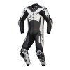 jednodílná kombinéza GP PLUS V4 SPRINT  TECH-AIR kompatibilní  ALPINESTARS černá/bílá/červená fluo 2025 (Veľkosť 44)
