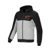 bunda CHROME V2 SPORT  ALPINESTARS šedá/černá/červená fluo 2025 (Veľkosť XS)