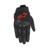 rukavice SP X 5 AIR  ALPINESTARS černá/červená fluo 2025 (Veľkosť XS)