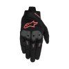 rukavice SP X 1  ALPINESTARS černá/červená fluo 2026 (Veľkosť 3XL)