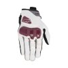 rukavice CHROME V2  ALPINESTARS  dámské bílá offwhite/purpurová 2025 (Veľkosť XS)