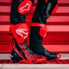 boty SUPERTECH R VENTED limitovaná edice FRANCESCO BAGNAIA  ALPINESTARS červená/černá 2025 (Veľkosť 45)