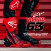 boty SUPERTECH R VENTED limitovaná edice FRANCESCO BAGNAIA  ALPINESTARS červená/černá 2025 (Veľkosť 45)