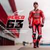 boty SUPERTECH R VENTED limitovaná edice FRANCESCO BAGNAIA  ALPINESTARS červená/černá 2025 (Veľkosť 45)