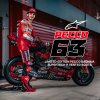 boty SUPERTECH R VENTED limitovaná edice FRANCESCO BAGNAIA  ALPINESTARS červená/černá 2025 (Veľkosť 45)