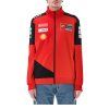 mikina na zip TEAM DUCATI Corse  červená  černá (Veľkosť M)