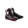 boty FASTER-4  ALPINESTARS černá/bílá/tmavě červená 2025 (Veľkosť 38)