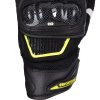 rukavice RP-4S 30  OXFORD černá/bílá/žlutá (Veľkosť S)