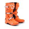 boty TECH 10 SUPERVENTED  ALPINESTARS oranžová fluo/černá/bílá 2026 (Veľkosť 40,5)