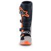 boty TECH 7 ENDURO  ALPINESTARS černá/tmavě šedá/oranžová fluo 2026 (Veľkosť 43)