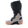boty TECH 7 ENDURO  ALPINESTARS černá/tmavě šedá/oranžová fluo 2026 (Veľkosť 43)