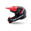 přilba S-M3 RADIUM  ALPINESTARS černá/červená fluo/bílá 2026 (Veľkosť XS)