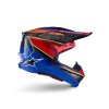 přilba SUPERTECH S-M10 ERA  ALPINESTARS modrá/červená/žlutá fluo 2026 (Veľkosť XL (obvod 61 - 62 cm))