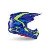 přilba SUPERTECH S-M7 DEED  ALPINESTARS modrá/žlutá fluo 2026 (Veľkosť XS)