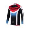 dres TECHSTAR KNIF  ALPINESTARS černá/bílá/modrá/červená 2026 (Veľkosť M)