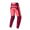 kalhoty RACER RIWAY  ALPINESTARS tmavě červená/korálová 2026 (Veľkosť 28)