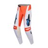 kalhoty TECHSTAR KNIF  ALPINESTARS světle šedá/oranžová fluo/černá 2026 (Veľkosť 28)