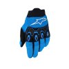 rukavice FULL BORE V2 YOUTH/KIDS  ALPINESTARS  dětské modrá/černá 2026 (Veľkosť 3XS)
