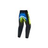 kalhoty RACER NOMUR KIDS  ALPINESTARS  dětské tmavě modrá/žlutá fluo/černá 2026 (Veľkosť 18)