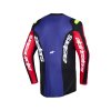 dres FLUID GRID  ALPINESTARS červená/černá/fialová/žlutá fluo 2026 (Veľkosť S)