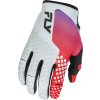 rukavice KINETIC  FLY RACING - USA 2026 šedá/červená/fialová/černá (Veľkosť S)
