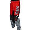 kalhoty KINETIC MUTANT  FLY RACING - USA dětské 2026 červená/bílá/černá (Veľkosť 20)