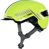 cyklo přilba se světlem HUD-Y signal yellow  ABUS žlutá fluo (Veľkosť M)