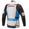 bunda ANDES DRYSTAR HONDA kolekce  TECH-AIR 5 kompatibilní  ALPINESTARS světle šedá/černá/modrá/červená 2025 (Veľkosť S)