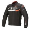 bunda T-SP S IGNITION WATERPROOF  ALPINESTARS černá/bílá/červená fluo 2025 (Veľkosť S)