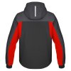 bunda HOODIE H2OUT  SPIDI černá/antracit/červená (Veľkosť L)