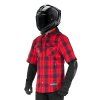 košile MOSTEQ TARTAN  ALPINESTARS červená/černá (Veľkosť 2XL)