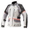 bunda STELLA ANDES DRYSTAR  TECH-AIR 5 kompatibilní  ALPINESTARS  dámská světle šedá/tmavě šedá/černá/růžová fluo 2025 (Veľkosť S)