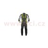 jednodílná kombinéza SPORT WARRIOR PERFORATED PRO  SPIDI černá/žlutá fluo/bílá (Veľkosť 52)