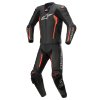 dvoudílná kombinéza MISSILE 2  TECH-AIR kompatibilní  ALPINESTARS černá/červená fluo 2025 (Veľkosť 52)