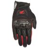 rukavice SMX-2 AIR CARBON HONDA kolekce  ALPINESTARS černá/červená 2025 (Veľkosť S)