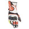 rukavice SP-2  ALPINESTARS bílá/červená fluo/černá (Veľkosť S)