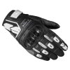 rukavice G-CARBON LADY  SPIDI  dámské černá/bílá (Veľkosť L)