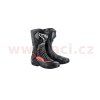 boty S-MX 6  ALPINESTARS černá/šedá/červená fluo (Veľkosť 37)