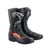boty S-MX 6  ALPINESTARS černá/šedá/červená fluo (Veľkosť 37)
