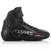 boty FASTER-3  ALPINESTARS černá/stříbrná (Veľkosť 48)