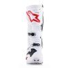 boty TECH 10 SUPERVENTED  ALPINESTARS  perforované bílá/červená/černá 2027 (Veľkosť 40,5)