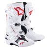 boty TECH 10 SUPERVENTED  ALPINESTARS  perforované bílá/červená/černá 2027 (Veľkosť 40,5)