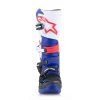 boty TECH 7  ALPINESTARS černá/tmavě modrá/červená/bílá (Veľkosť 38)