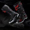 boty TECH 7 ENDURO  ALPINESTARS černá/červená fluo/bílá (Veľkosť 49,5)
