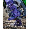 boty TECH 10  ALPINESTARS fialová/černá/bílá 2026 (Veľkosť 40,5)