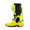 boty TECH 10  ALPINESTARS žlutá fluo/černá/červená fluo 2025 (Veľkosť 47)