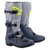boty TECH 3  ALPINESTARS světle šedá/šedá/černá/žlutá fluo 2026 (Veľkosť 49,5)